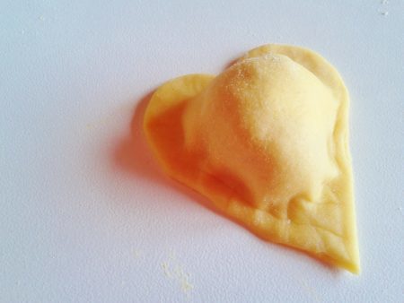 raviolo a cuore