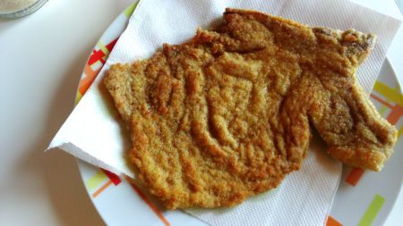 Cotoletta di maiale impanata