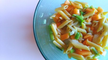 pasta fredda e melone