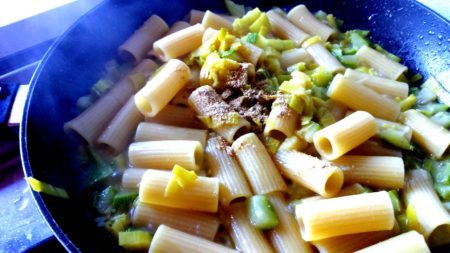 rigatoni in padella