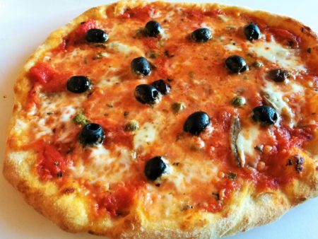 pizza capperi e olive