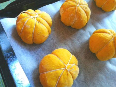 Forma delle zucchette di pane